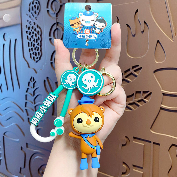 Wholesale PVC Cartoon Doll Keychain JDC-KC-DDL002