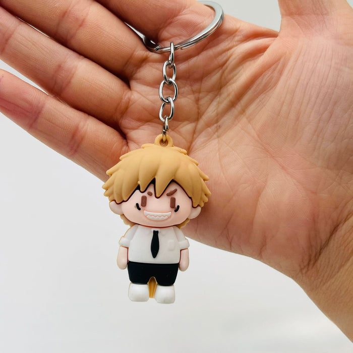 Wholesale Cartoon Creative Anime PVC Soft Keychain JDC-KC-XiangY068