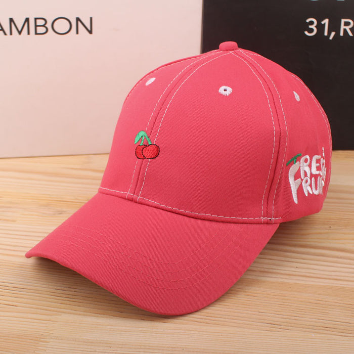 Wholesale Cotton Embroidered Fruit Baseball Cap JDC-FH-Chunq004