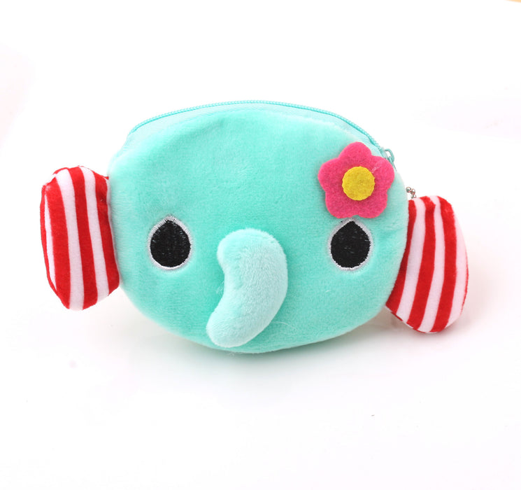 Wholesale Plush Cute Coin Purse Cartoon Fabric Women's Key Bag Coin Bag JDC-WT-SM001