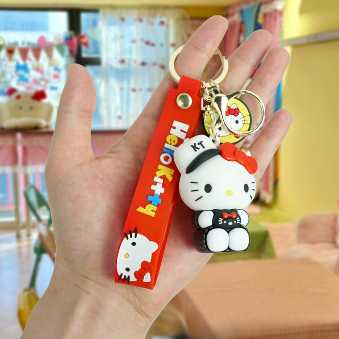 Wholesale Cartoon Silicone Doll Keychain JDC-KC-Yexiang008