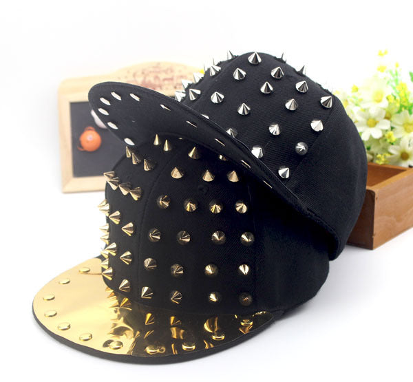 Wholesale Chic Kids Rivet Hip Hop Baseball Cap Summer Sun Hat For Boutique Resale