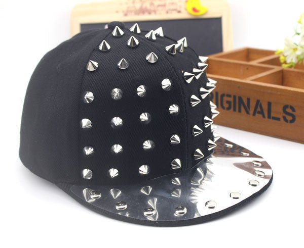 Wholesale Chic Kids Rivet Hip Hop Baseball Cap Summer Sun Hat For Boutique Resale