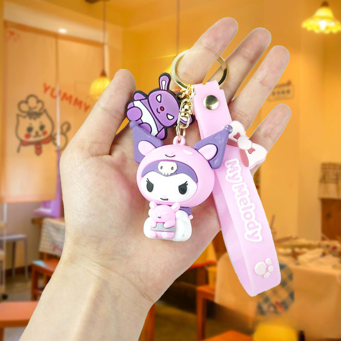 Wholesale PVC Cartoon Doll  Keychain JDC-KC-Yexiang022