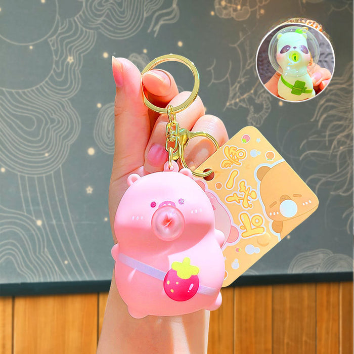 Wholesale Decompression Bubble Doll Keychain JDC-KC-JuJi018