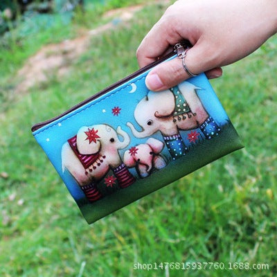 Wholesale Cartoon 3D Printing Coin Purse for Girls JDC-WT-QW013