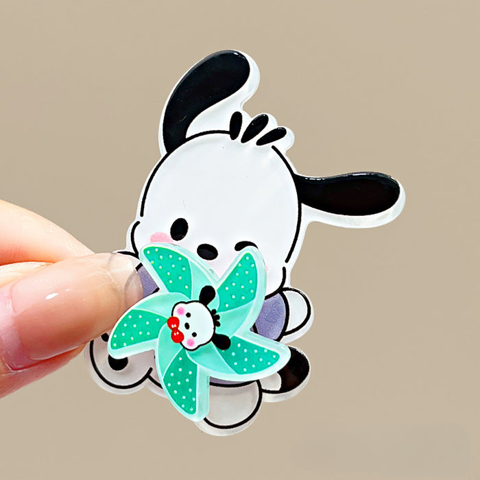 Wholesale Acrylic Cartoon Children Hair Clip JDC-HC-HengX011