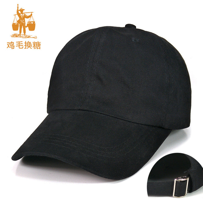 Wholesale Lightweight baseball cap with soft top and no lining, simple cotton duckbill cap