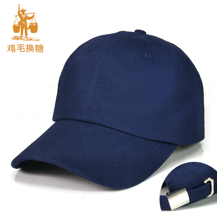 Wholesale Lightweight baseball cap with soft top and no lining, simple cotton duckbill cap