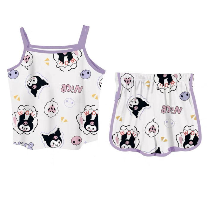 Wholesale Cartoon Cute Vest Suspenders Children's Pajamas JDC-PJ-XiaoHZ005