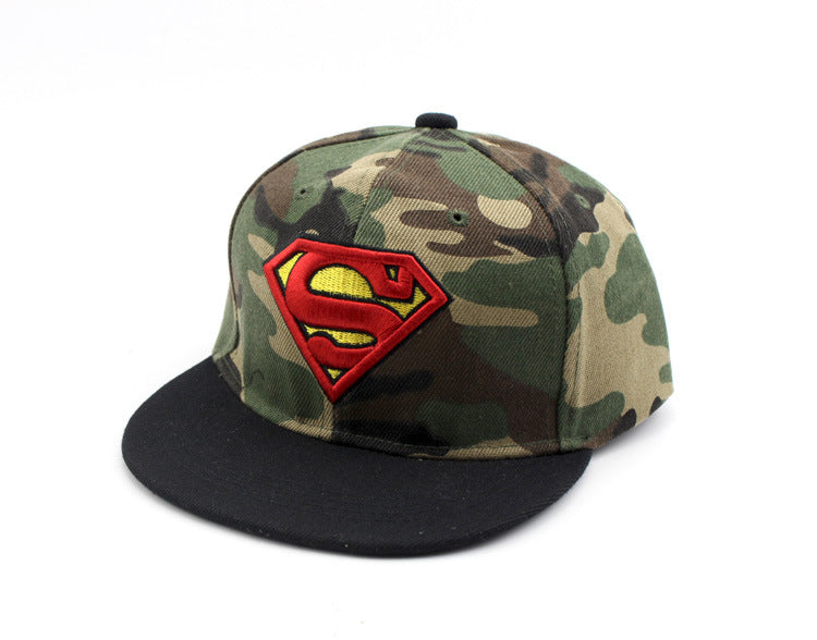 Wholesale Camouflage Boys Baseball Cap Wide Brim Adjustable Summer Sun Hat