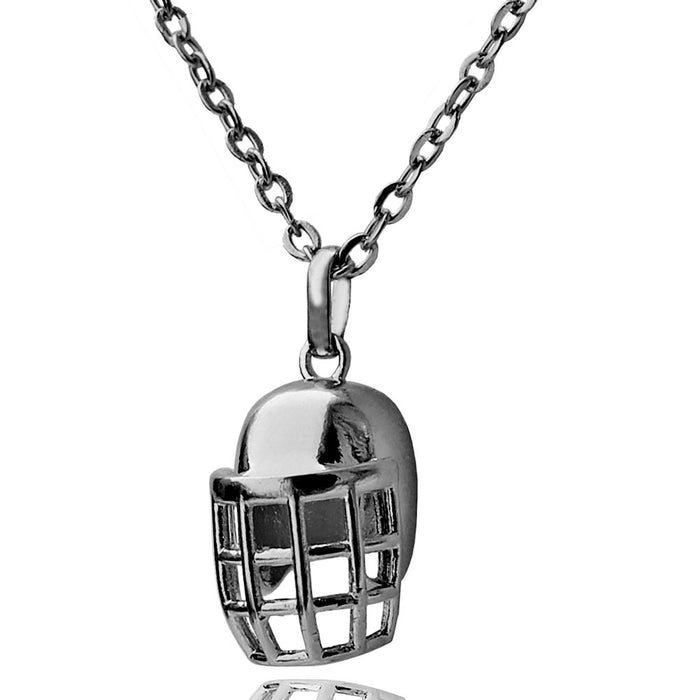 Wholesale Football Helmet Men's Pendant Stainless Steel Necklace JDC-NE-ChengHan011