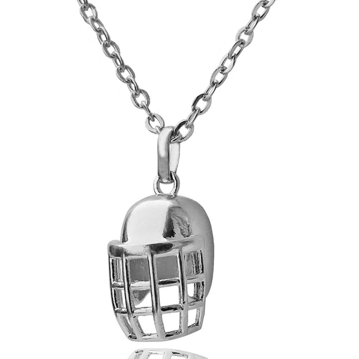 Wholesale Football Helmet Men's Pendant Stainless Steel Necklace JDC-NE-ChengHan011