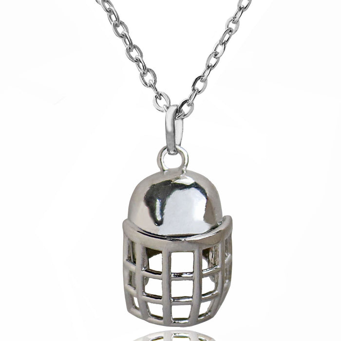 Wholesale Football Helmet Men's Pendant Stainless Steel Necklace JDC-NE-ChengHan011