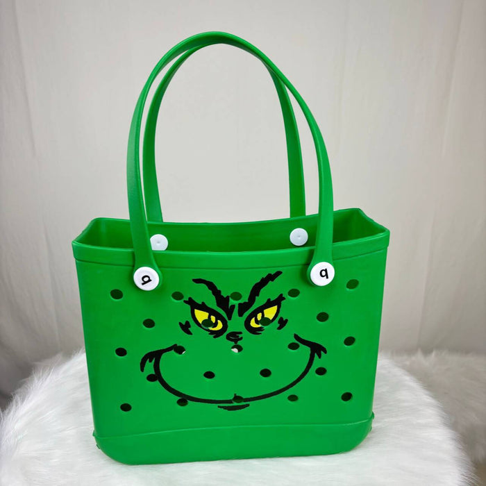 Wholesale Christmas Halloween Pumpkin Bag EVA Hole Beach Bag JDC-SD-JunShi001