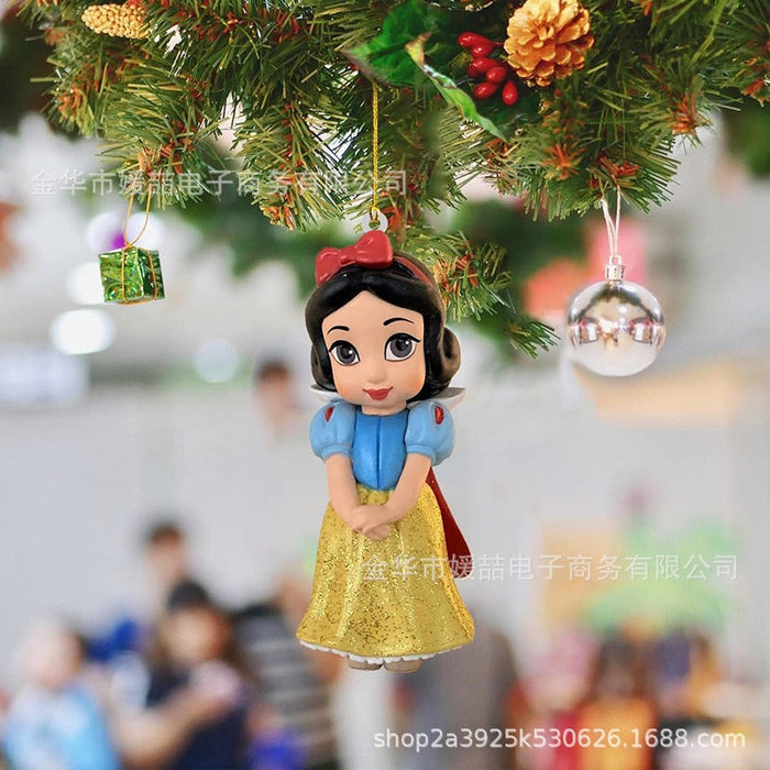 Wholesale Princess Christmas Tree Acrylic Decoration Pendant Car Ornament (M) JDC-DCN-YuanJ003