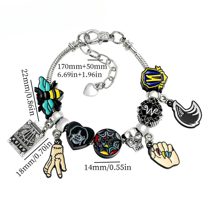 Wholesale Cartoon Anime Alloy Beaded Bracelet JDC-BT-ZhuoS006