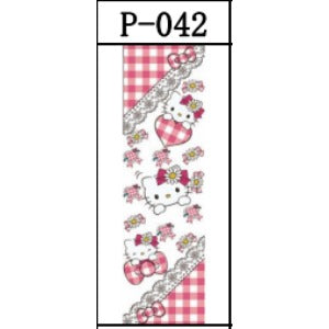 Wholesale 5pcs UV DTF Cartoon Pattern Pen Stickers JDC-ST-JieSheng070