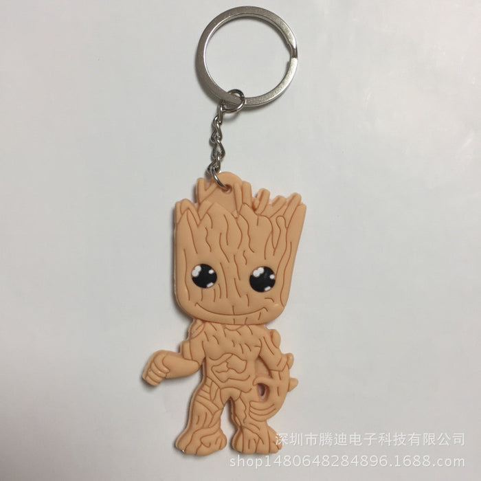 Wholesale Cartoon Cute PVC Keychain JDC-KC-Hual004