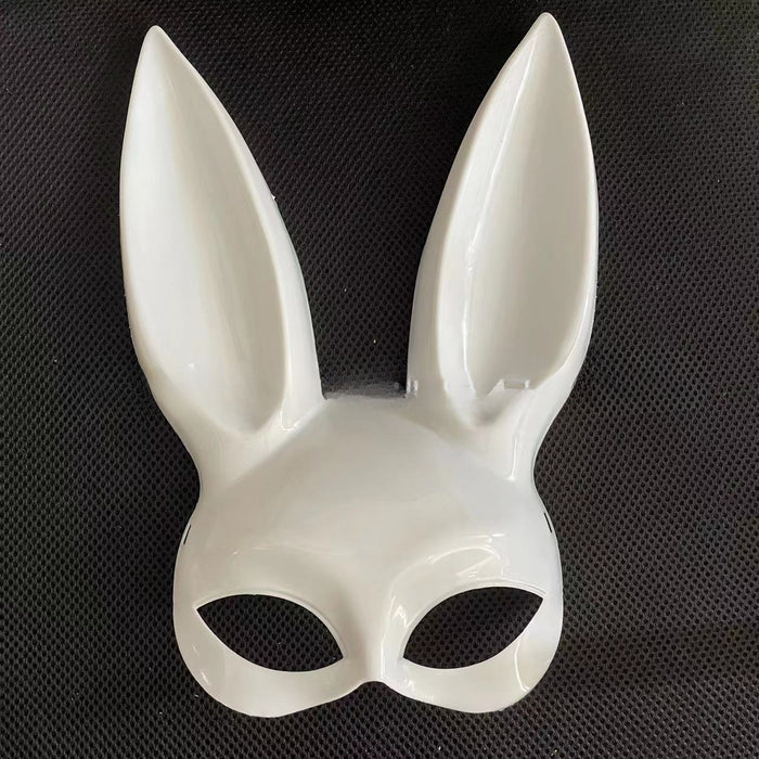 Wholesale PVC Makeup Ball Rabbit Girl Mask JDC-EM-FKS001