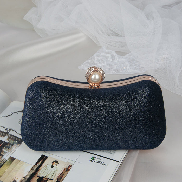 Wholesale Vintage Velvet Gold Stamping Evening Bag Clutch JDC-HB-YiX010