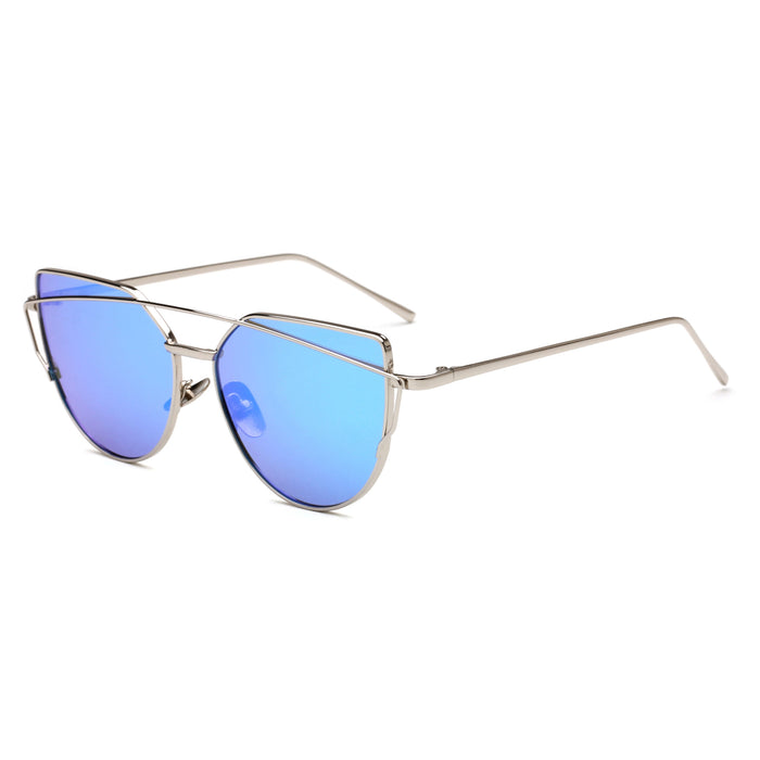 Wholesale Metal Cat Eye Sunglasses Colorful Fashion Sunglasses New Sunglasses