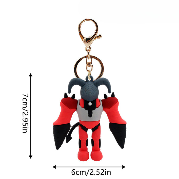 Wholesale Cartoon Anime PVC Keychains JDC-KC-HaoAn011