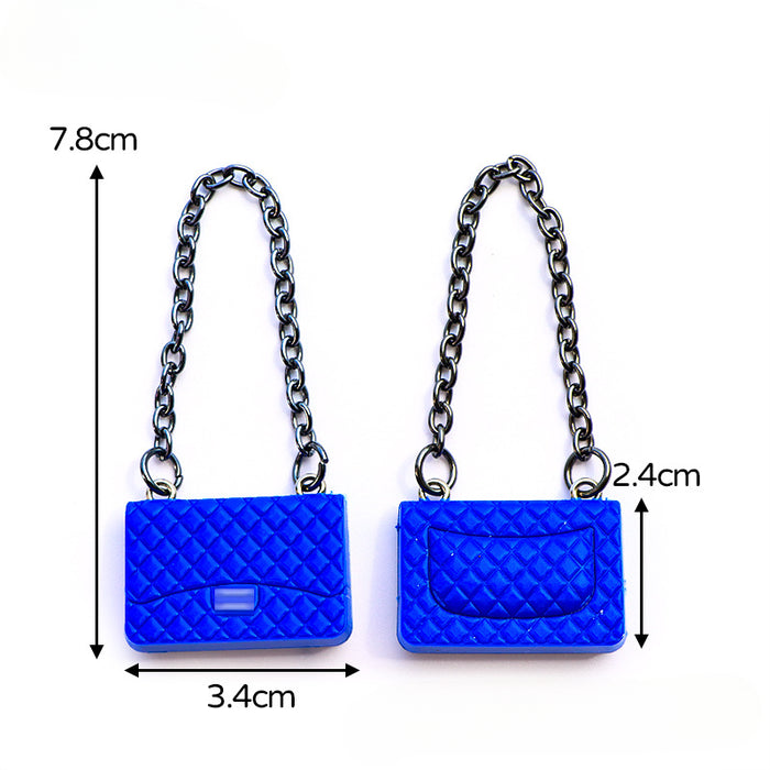 Wholesale Printed Satchel Shoulder Bag Resin Beads JDC-BDS-MNY002