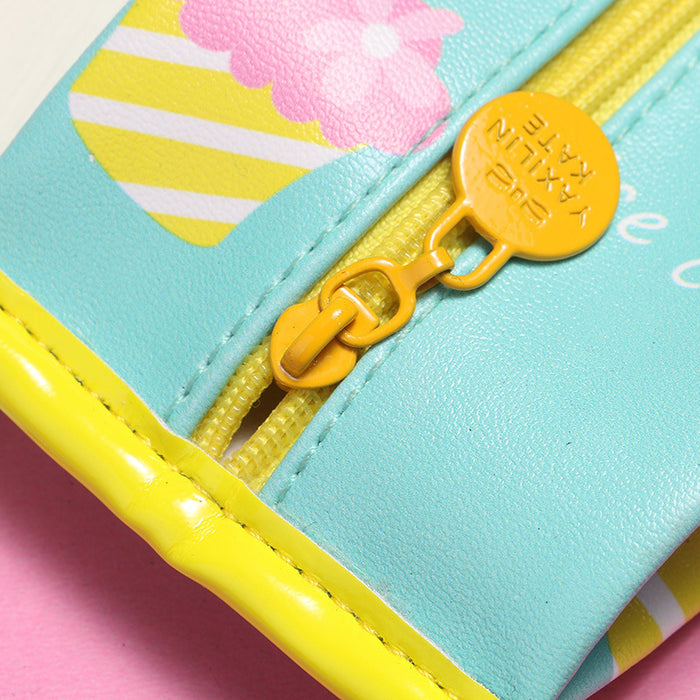 Wholesale Creative cartoon pencil case, portable stationery bag, cute pencil case