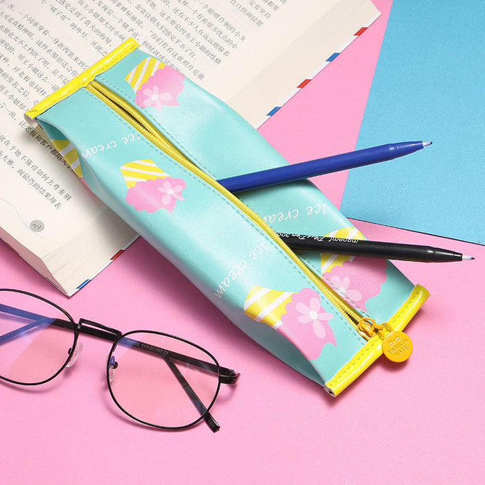 Wholesale Creative cartoon pencil case, portable stationery bag, cute pencil case