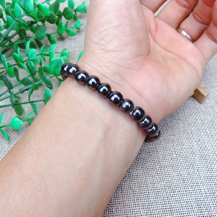Wholesale Black gMagnetic Beaded Bracelet,  Geometry Design,  Unisex Gift