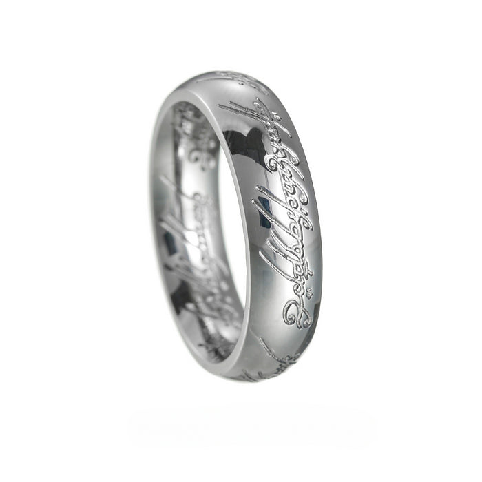 Wholesale Printed Titanium Steel Ring JDC-RS-YuYuan008