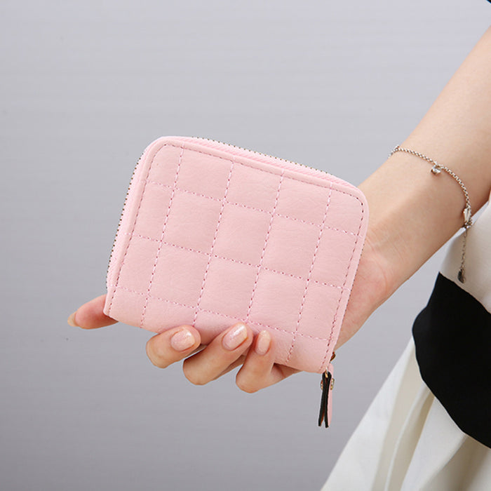 Wholesale Mini Fashion Versatile Women's Bag Short Zipper Cute Wallet JDC-WT-PC001