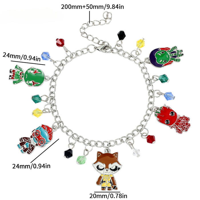 Wholesale Cartoon Anime Alloy Bracelet JDC-BT-ZhuoS003