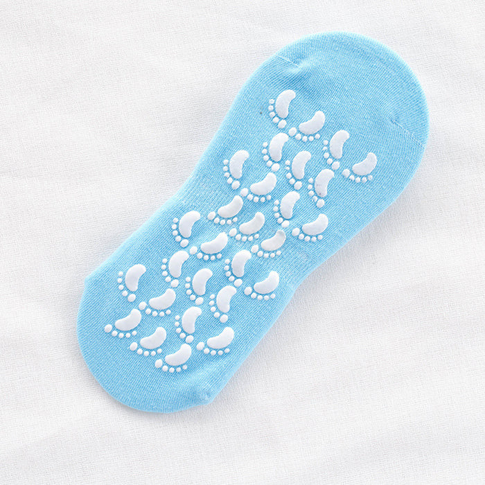 Wholesale Floor socks, foot glue anti slip socks, cotton socks