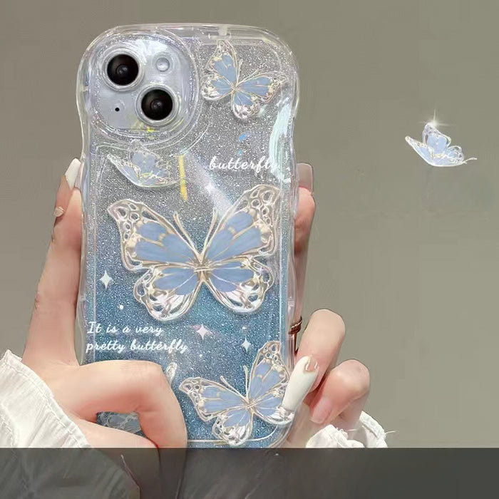 Wholesale TPU wave butterfly phone case JDC-PC-ShanS005