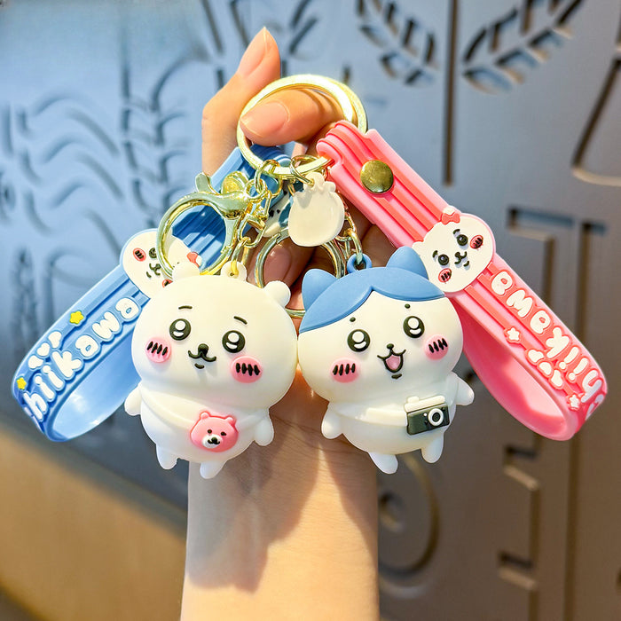 Wholesale PVC Cartoon Doll Keychain JDC-KC-MengXu012