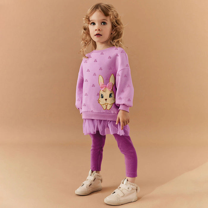 Wholesale Mesh Children's Clothing Cute Long Sleeve Suit JDC-CTS-BST023