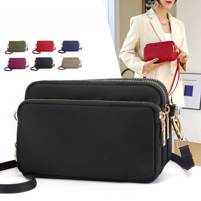 Wholesale Nylon Casual Fashion Shoulder Bag Mobile Phone Bag Crossbody Bag JDC-SD-DaSen006