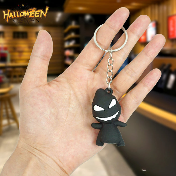 Wholesale Halloween PVC Cartoon Doll Keychain JDC-KC-Yexiang026