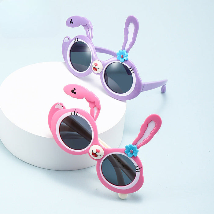 Wholesale Kids Silicone Polarized Sunglasses JDC-SG-XiangR001