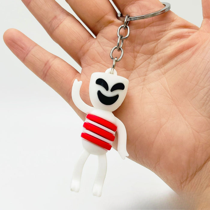 Wholesale Creative Cartoon PVC Keychain JDC-KC-XiangY069