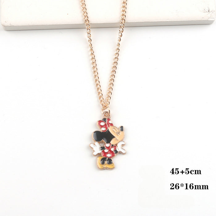 Wholesale Cartoon Alloy Pendant Necklace JDC-NE-FuYu013