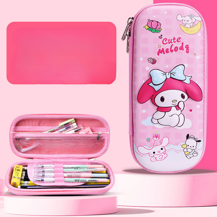 Wholesale Cartoon 3D Stereo Leather Pencil Case JDC-PC-QQBB001