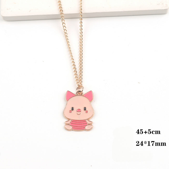 Wholesale Halloween Cartoon Alloy Pendant Necklace JDC-NE-FuYu010