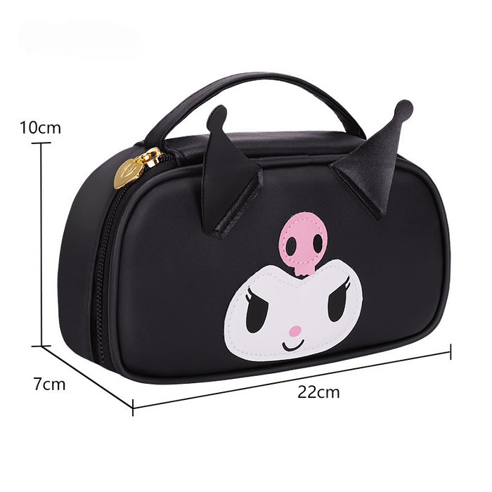 Wholesale Multifunctional Children's Cartoon Creative Leather Pencil Case JDC-PC-Bafn002