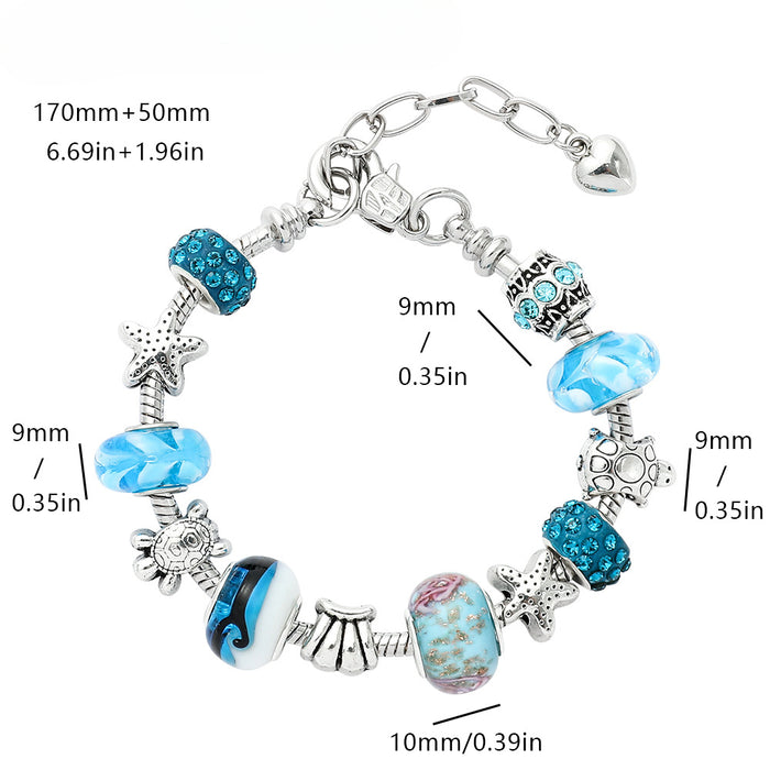 Wholesale Cartoon Anime Alloy Beaded Bracelet JDC-BT-ZhuoS006