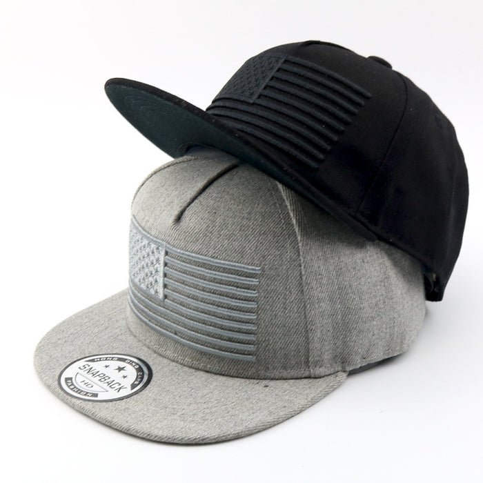 Wholesale Stylish Black Kids Hip Hop Baseball Cap Outdoor Sunscreen Cap For Boys