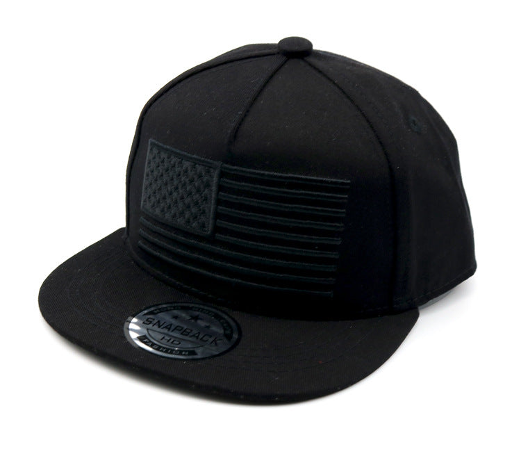 Wholesale Stylish Black Kids Hip Hop Baseball Cap Outdoor Sunscreen Cap For Boys