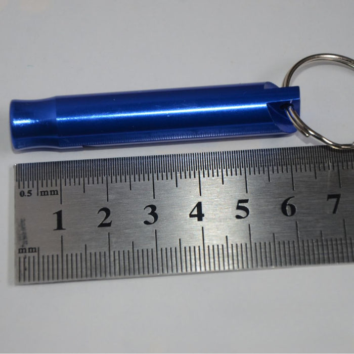 Wholesale Aluminum Alloy Color Whistle Keychain JDC-KC-KB025